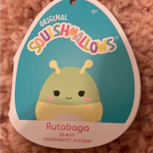 Rutabaga the Caterpillar Squishmallow TAGS DETACHED - Picture 2 of 4